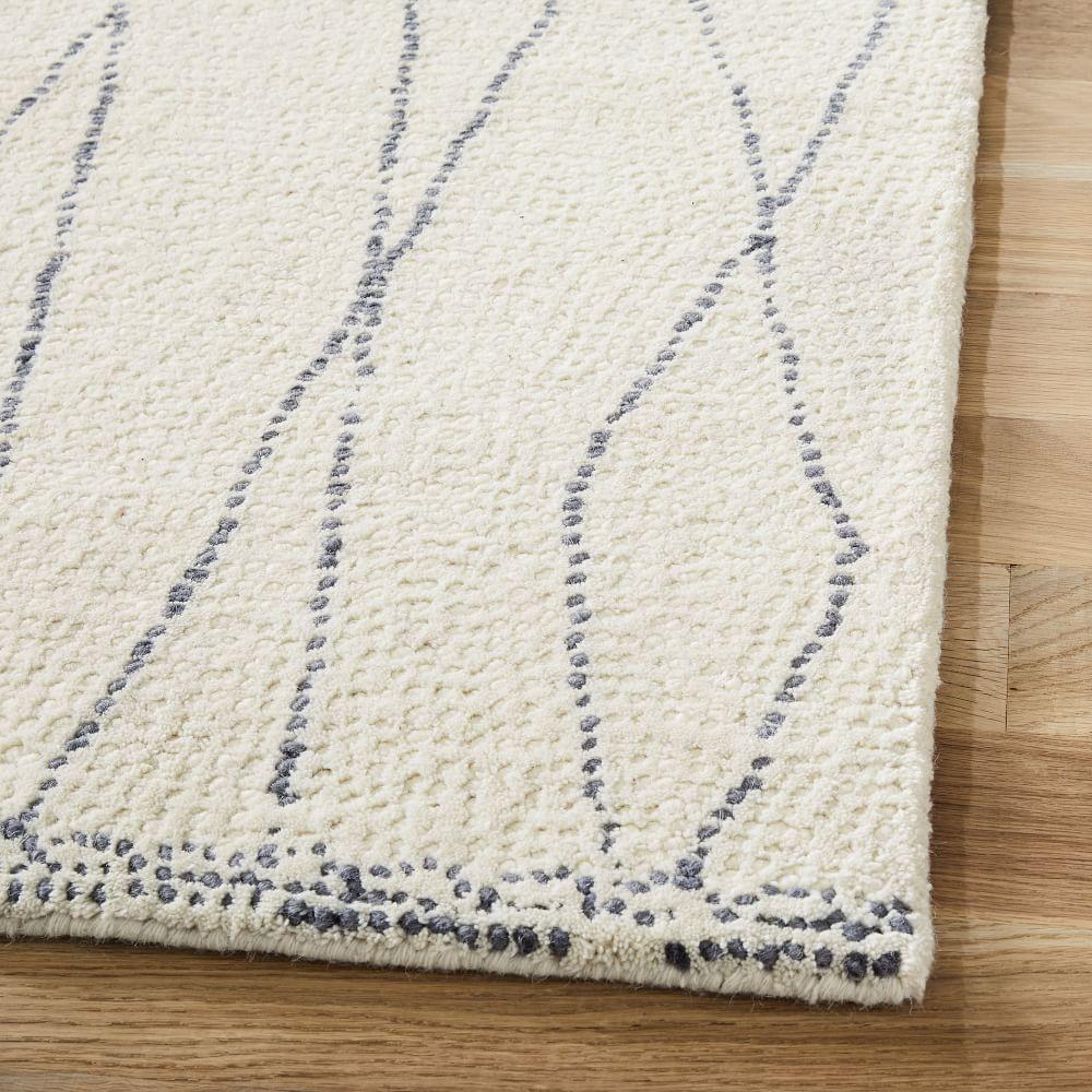SAFI RUG（サフィラグ） 140 x 200 cm Safi Tufted Wool Rug | West Elm